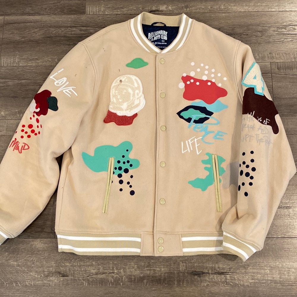 Billionaire Boys Club Varsity Jacket Size 3XL